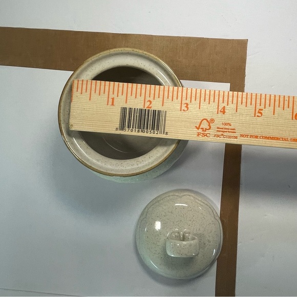 Vtg Hearthside Classics Stoneware Lidded Sugar Bowl Made in Japan - Picture 6 of 13